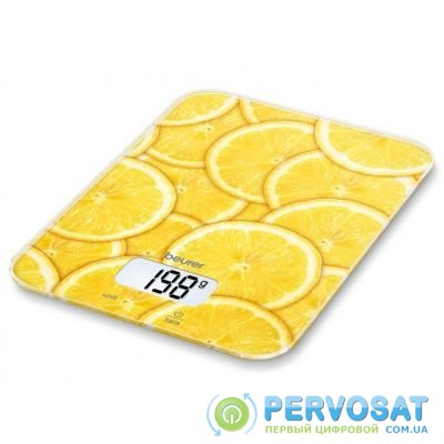 Весы кухонные BEURER KS 19 lemon (4211125/704.08/7)