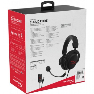 Наушники HyperX Cloud Core 7.1 Black (HX-HSCC-2-BK/WW)