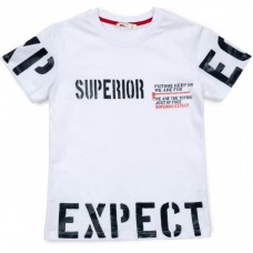 Футболка дитяча Breeze "SUPERIOR" (13393-140B-white) Футболка дитяча Breeze "SUPERIOR" (13393-140B-white)