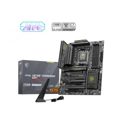 Материнcька плата MSI MAG X870E TOMAHAWK WIFI sAM5 X870E 4xDDR5 M.2 HDMI WiFi BT ATX