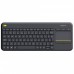 Клавіатура Logitech K400 Plus dark RU (920-007147)