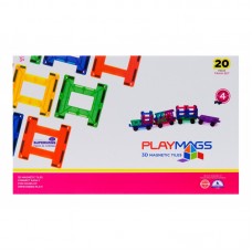 Конструктор Playmags магнітний набір 20ел Конструктор Playmags магнітний набір 20ел