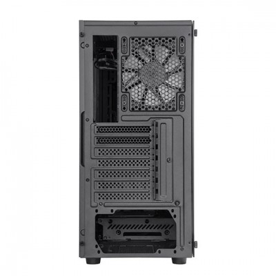 Корпус SilverStone FARA FAB1B-RGB, без БЖ, 2xUSB3.0, 1xUSB2.0, 2x120mm RGB fan, TG Side Panel, ATX, Black