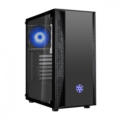 Корпус SilverStone FARA FAB1B-RGB, без БЖ, 2xUSB3.0, 1xUSB2.0, 2x120mm RGB fan, TG Side Panel, ATX, Black