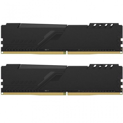 Модуль пам'яті для комп'ютера DDR4 32GB (2x16GB) 3000 MHz Fury Black HyperX (Kingston Fury) (HX430C16FB4K2/32)