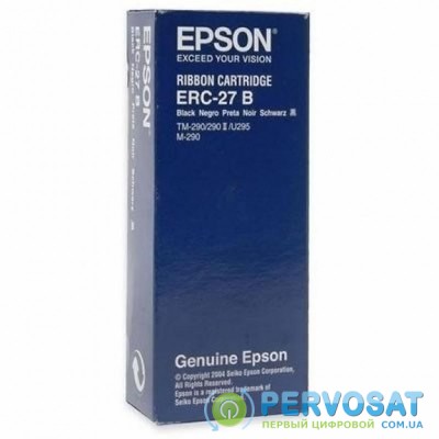 Картридж Epson ERC-27 Black для TM-290/290II, TM-U (C43S015366)