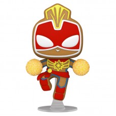 Фігурка Funko POP! Bobble Marvel Holiday Gingerbread Captain Marvel 50661
