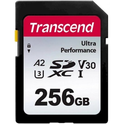 Карта пам'яті Transcend SD 256GB C10 UHS-I U3 A2 R160/W90MB/s 4K