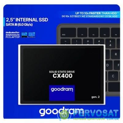 Накопитель SSD 2.5" 1TB GOODRAM (SSDPR-CX400-01T-G2)