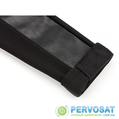 Лосины Lovetti с кожаными вставками (5182-152G-black)