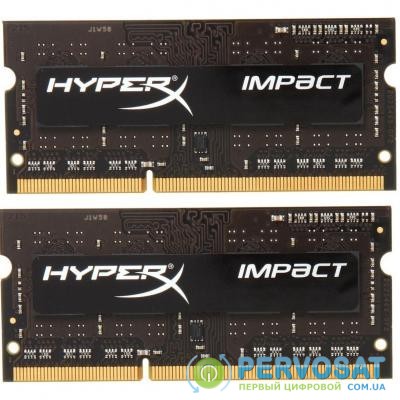 Модуль памяти для ноутбука SoDIMM DDR3L 8GB (2x4GB) 1866 MHz HyperX (Kingston Fury) (HX318LS11IBK2/8)