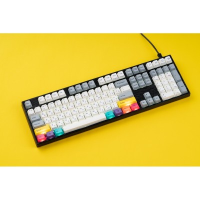 Клавіатура Varmilo VEA108 CMYK Cherry Mx Silent Red Multicolor