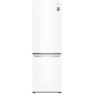 Холодильник LG з нижн. мороз., 186x60х68, холод.відд.-234л, мороз.відд.-107л, 2дв., А+, NF, інв., диспл внутр., зона св-ті, білий