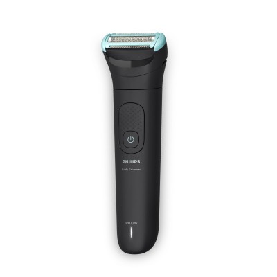 Тример Philips Series 7000, для тіла та інтимних зон, акум., насадок-5, сталь, чорний
