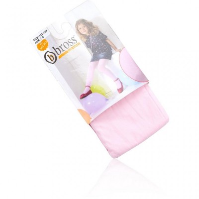 Колготки Bross однотонні (2389-110G-pink)