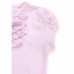 Футболка детская Breeze с кружевными рюшами (6640-86G-pink)