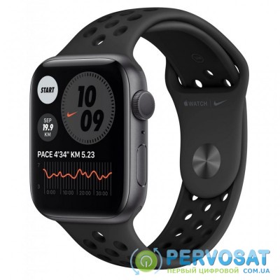 Смарт-часы Apple Watch Nike Series 6 GPS 44mm Space Gray Aluminium Case with (MG173UL/A)