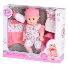 Пупс Same Toy з аксесуарами і звуком 35 см 8019I2Ut Пупс Same Toy з аксесуарами і звуком 35 см 8019I2Ut