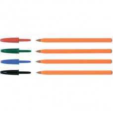 Ручка кулькова BIC Orange, асорті, 4шт в блістері (bc8308541) Ручка кулькова BIC Orange, асорті, 4шт в блістері (bc8308541)