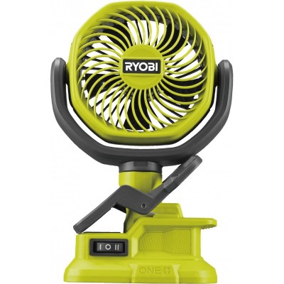 Вентилятор акумуляторний Ryobi ONE+ RCF18-0 18В 3400об·хв 2 швидкості поворотний 0.4кг без АКБ та ЗП