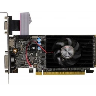 Відеокарта AFOX Geforce GT610 1GB DDR3 64Bit DVI HDMI VGA LP Single Fan