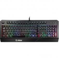 Клавіатура мембранна MSI Vigor GK20 UA 104key, USB-A, EN/UKR/RU, ColorLED, чорний Клавіатура мембранна MSI Vigor GK20 UA 104key, USB-A, EN/UKR/RU, ColorLED, чорний