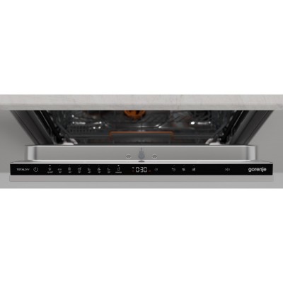 Посудомийна машина Gorenje вбудовувана, 16компл., A+++, 60см, інвертор,Wi-Fi, сенсорн.упр, 3и кошики, білий