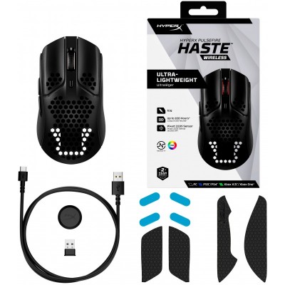 Миша HyperX Pulsefire Haste WL, Black