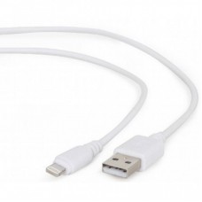 Дата кабель Cablexpert USB 2.0 AM to Lightning 1.0m (CC-USB2-AMLM-W-1M) Дата кабель Cablexpert USB 2.0 AM to Lightning 1.0m (CC-USB2-AMLM-W-1M)