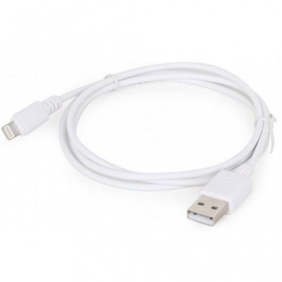 Дата кабель Cablexpert USB 2.0 AM to Lightning 1.0m (CC-USB2-AMLM-W-1M)
