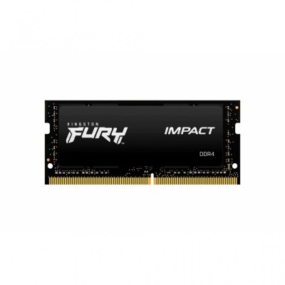 Модуль памяти для ноутбука SoDIMM DDR4 16GB 3200 MHz Fury Impact Kingston Fury (ex.HyperX) (KF432S20IB1/16)