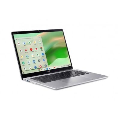 Ноутбук Acer Chromebook Spin CP314-2HN 14" WUXGA IPS Touch, Intel i3-N305, 8GB, F256GB, UMA, ChromeOS, сріблястий