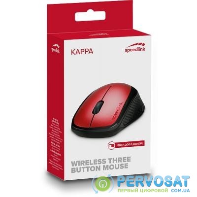 Мышка Speedlink Kappa Wireless Red (SL-630011-RD)