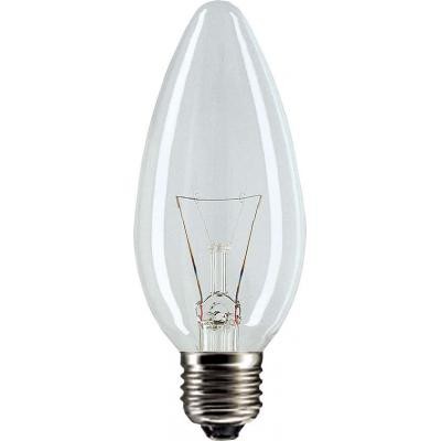 Лампочка PHILIPS E27 40W 230V B35 CL 1CT/10X10F Stan (8711500056696)