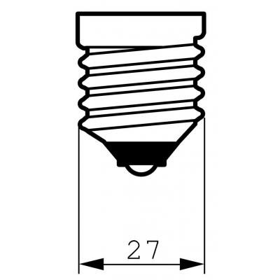 Лампочка PHILIPS E27 40W 230V B35 CL 1CT/10X10F Stan (8711500056696)