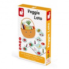 Настільна гра Janod Лото. Овочі J02691 Настільна гра Janod Лото. Овочі J02691