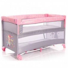 Дитячий манеж Bertoni/Lorelli Up And Down (pink trevel) Дитячий манеж Bertoni/Lorelli Up And Down (pink trevel)