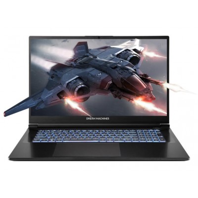 Ноутбук Dream Machines RG5060-17 17.3FHD IPS, Intel U9-275HX, 32GB, F1TB, NVD5060-8, DOS, чорний