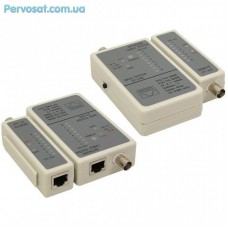 Тестер кабельний RJ-45, RG58 Cablexpert (NCT-1) Тестер кабельний RJ-45, RG58 Cablexpert (NCT-1)