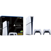 Ігрова консоль PlayStation 5 Slim Digital Edition (2 геймпади Dualsense)