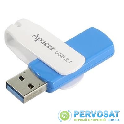 USB флеш накопитель Apacer 64GB AH357 Blue USB 3.1 (AP64GAH357U-1)