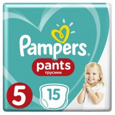 Підгузок Pampers трусики Pants Junior Розмір 5 (12-17 кг), 15 шт (4015400727026) Підгузок Pampers трусики Pants Junior Розмір 5 (12-17 кг), 15 шт (4015400727026)