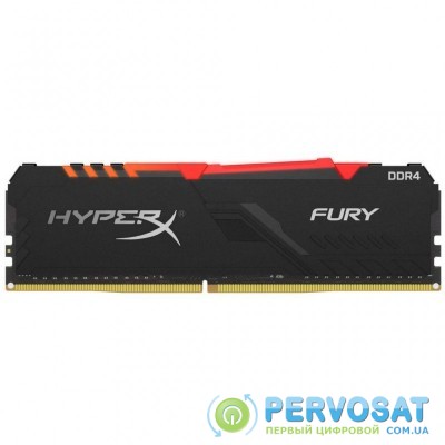 Модуль памяти для компьютера DDR4 8GB 3600 MHz HyperX Fury RGB HyperX (HX436C17FB3A/8)