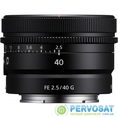 Об'єктив Sony 40mm, f/2.5 G для камер NEX