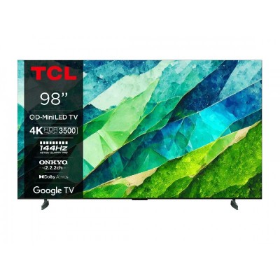Телевізор 98" TCL MiniLED 4K 144Hz Smart Google TV Titan ONKYO sound