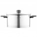 Каструля зі скляною кришкою ARDESTO Gemini Trento, 3.9л, нержавіюча сталь, бакеліт