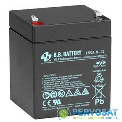 Батарея к ИБП BB Battery HR 5-12 (HR5.8-12)