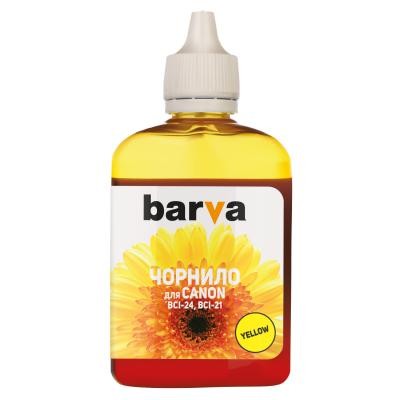 Чорнило BARVA CANON BCI-24 90г YELLOW (C24-284)