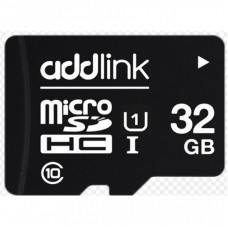 Карта пам'яті AddLink 32GB microSDHC class 10 UHS-I U1 (ad32GBMSH310) Карта пам'яті AddLink 32GB microSDHC class 10 UHS-I U1 (ad32GBMSH310)