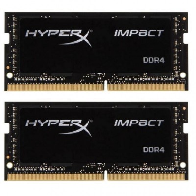 Модуль памяти для ноутбука SoDIMM DDR4 64GB (2x32GB) 3200 MHz HyperX Impact HyperX (Kingston Fury) (HX432S20IBK2/64)